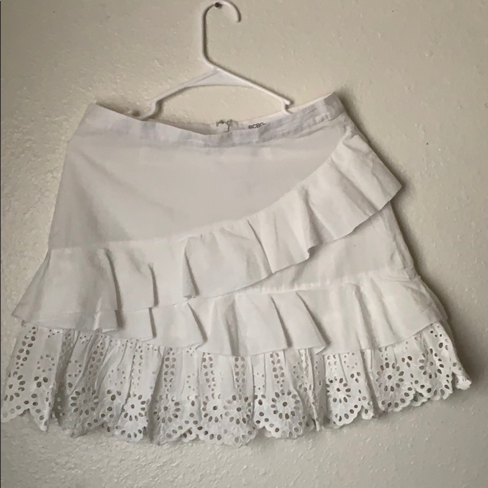 BCBGeneration Ruffled Mini Skirt - Picture 6 of 8